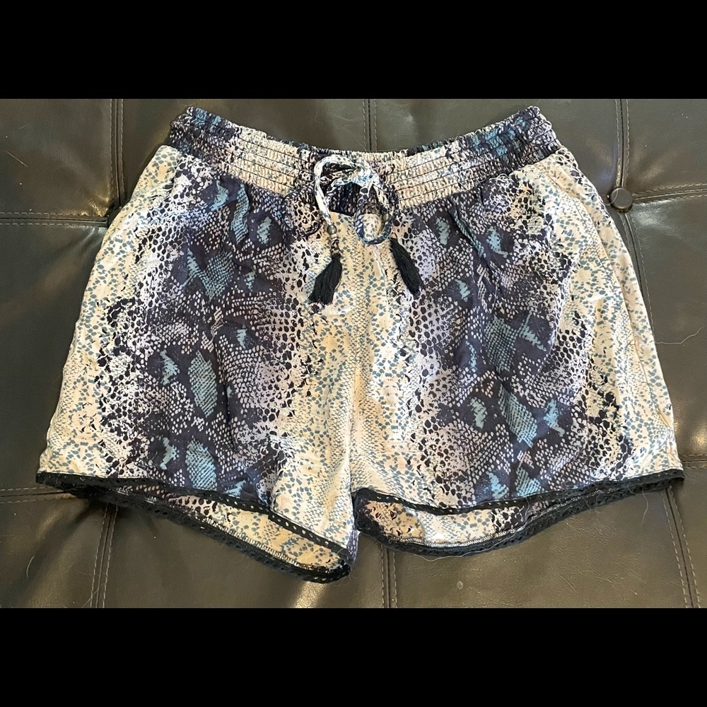 Francesca’s snake skin shorts